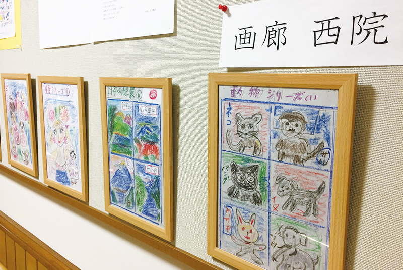 西院の画廊Aさんの作品